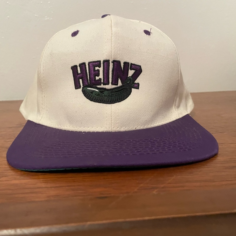 Vintage Heinz Purple and White Cap